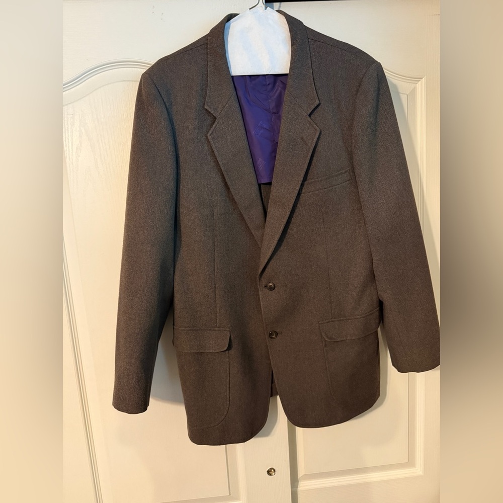 Vtg Patagonia Blazer Mens 46R  Brown Herringbone! SuperRARE! Offers welcome!